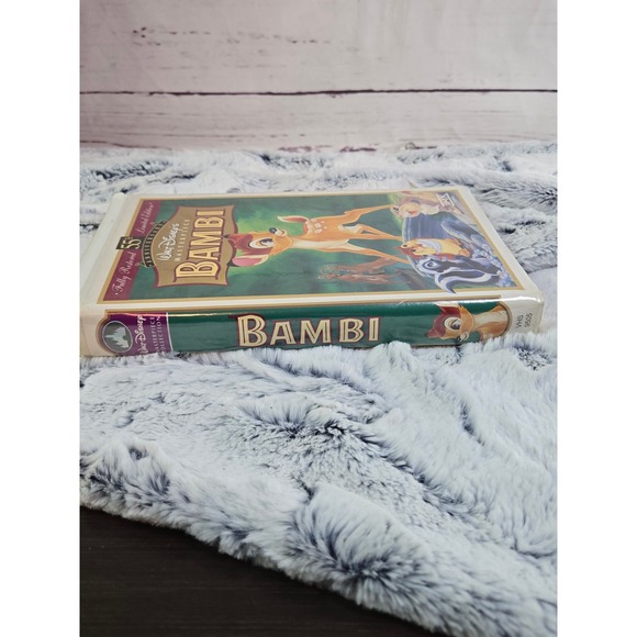 Disney Walt Masterpiece Bambi 55th Anniversary Limited Edition VHS - Picture 3 of 4